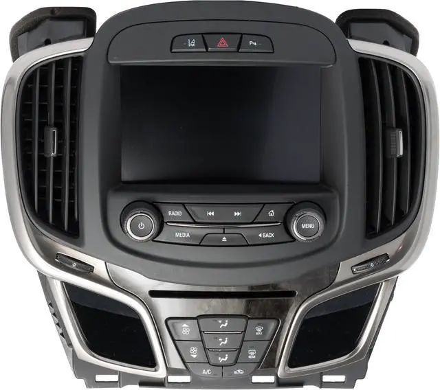 Main image of 2014-16 Buick Lacrosse Audio Temperature Control Panel Bezel w/ Display 90927561