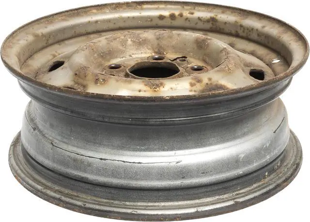 Alt view image 3 of 4 - USED 1986-89 Ford Aerostar 14x5 5 Lug 4-1/2" Single Steel Wheel Rim FD E5TZ1015C