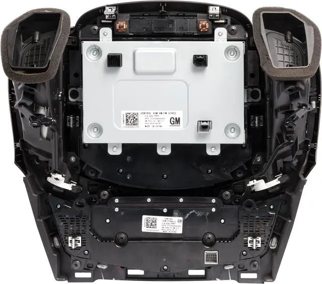 Alt view image 4 of 4 - 2014-16 Buick Lacrosse Audio Temperature Control Panel Bezel w/ Display 90927561