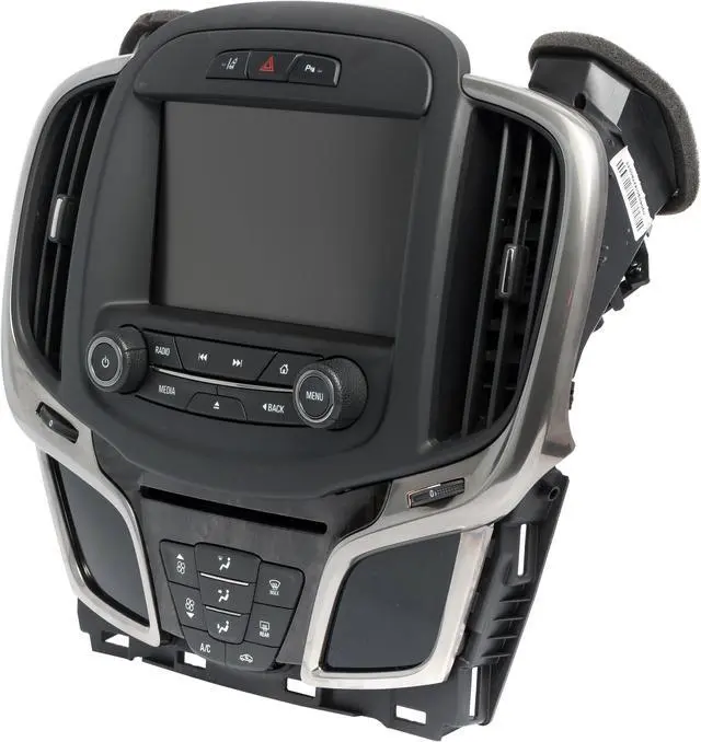 Alt view image 3 of 4 - 2014-16 Buick Lacrosse Audio Temperature Control Panel Bezel w/ Display 90927561