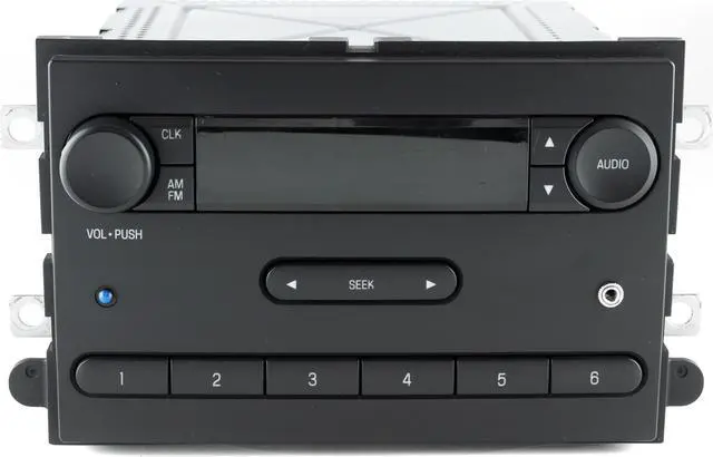 Alt view image 2 of 6 - Ford 2007-08 F-150 AMFM Receiver w Aux Input & Bluetooth Upgrade 7L3T-18K810-AD