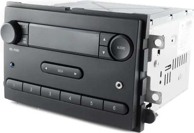 Alt view image 3 of 6 - Ford 2007-08 F-150 AMFM Receiver w Aux Input & Bluetooth Upgrade 7L3T-18K810-AD