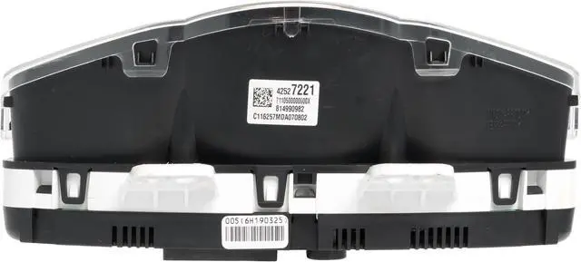 Alt view image 5 of 5 - 2017-2019 Chevrolet Sonic MPH Speedometer Instrument Gauge Cluster Part 42527221