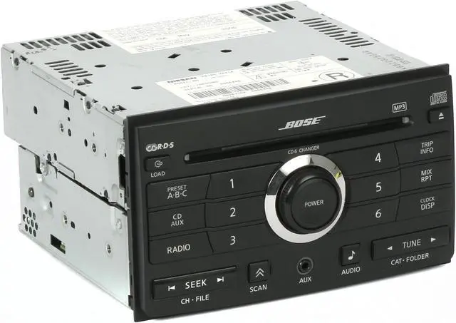 Alt view image 3 of 7 - 2007 Nissan Maxima AM FM Radio 6 Disc CD Player 28185 ZK31A