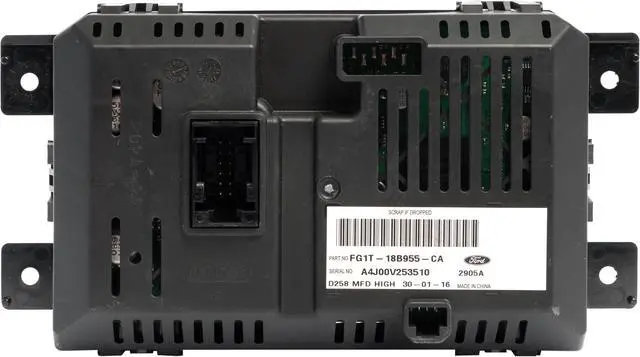 Alt view image 4 of 4 - 2015-2019 Ford Taurus Center Dash Display Screen Part Number FG1T-18B955-CA