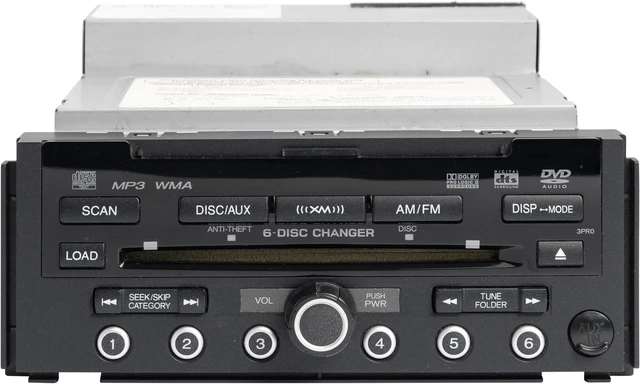 Main image of 2008-09 Acura RDX AM FM Sirius Aux MP3 Single-Disc CD Player 39101-STK-A120-M1