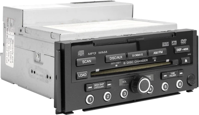 Alt view image 3 of 5 - 2008-09 Acura RDX AM FM Sirius Aux MP3 Single-Disc CD Player 39101-STK-A120-M1