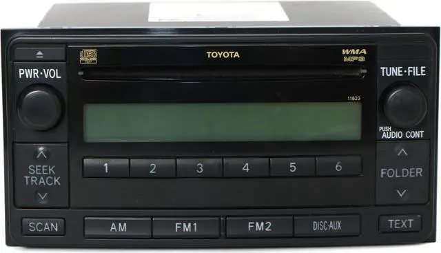 Main image of 2008-2009 Toyota 4 Runner Radio AM FM mp3 CD Option Code 11823 86120-35410