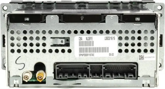 Alt view image 4 of 5 - 2013-2017 Chrysler Dodge Jeep AM FM XM Radio MP3 CD Player w Aux P05091197AE RES