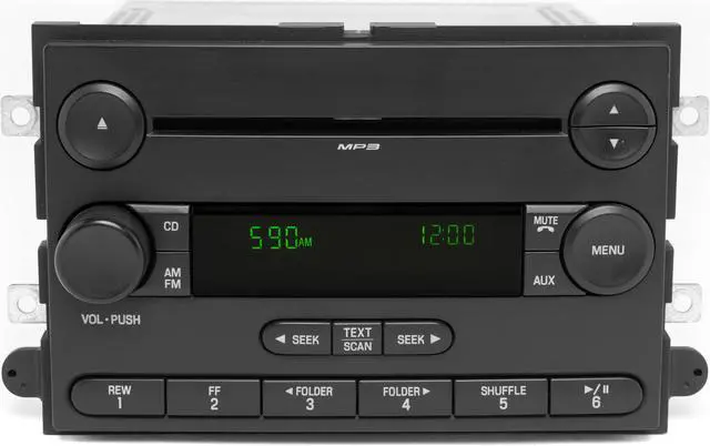 Main image of 07 Ford Fusion Single AM FM CD Player Radio Receiver OEM Original 7E5T-18C869-BE