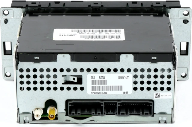 Alt view image 5 of 6 - 13-16 Dodge Avenger Jeep Patriot AM FM mp3 Sat Radio CD With Aux P05091163AA RES