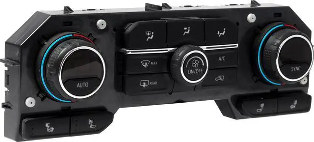 Alt view image 2 of 4 - 2021-2022 GMC Sierra 2500 3500 Climate Control Panel Module Part Number 84692237