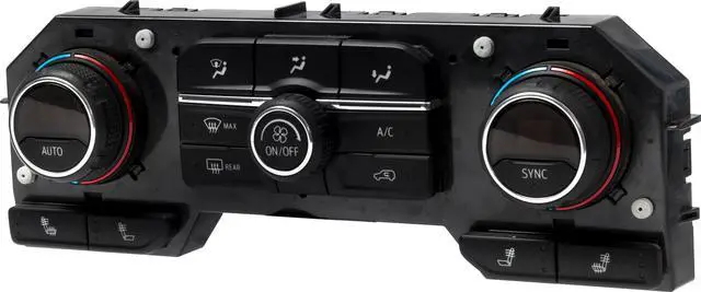 Alt view image 3 of 4 - 2021-2022 GMC Sierra 2500 3500 Climate Control Panel Module Part Number 84692237