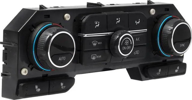 Alt view image 3 of 5 - 2020-2022 GMC Sierra 1500 Climate Control Panel Heated Seats 84692241 Option KA1