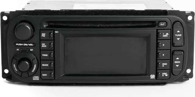 Main image of 2003-07 Chrysler Dodge Jeep AM FM Radio CD DVD Player w Navigation P56038629AH