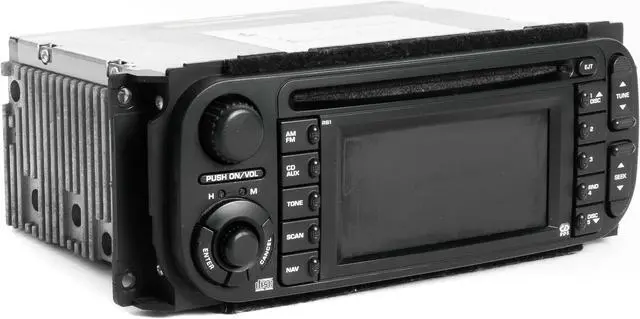 Alt view image 3 of 5 - 2003-07 Chrysler Dodge Jeep AM FM Radio CD DVD Player w Navigation P56038629AH