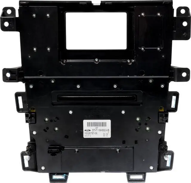 Alt view image 4 of 4 - 2013 Ford Edge Radio Temperature Control Panel Part Number DT4T-18A802-AA