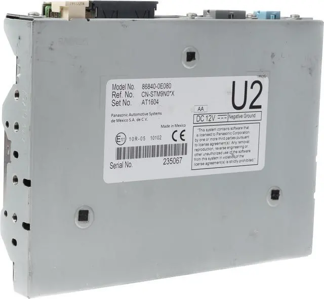 Alt view image 3 of 6 - 2020 Toyota Highlander Driver-Assist Vehicle Navigation Control Unit 86840-0E080