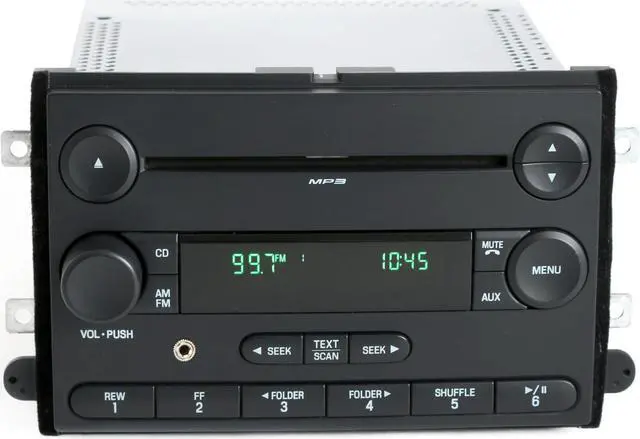 Main image of Ford Mercury 2006-2007 Radio AM FM mp3 CD w Auxiliary Input 6E5T-18C869-AK