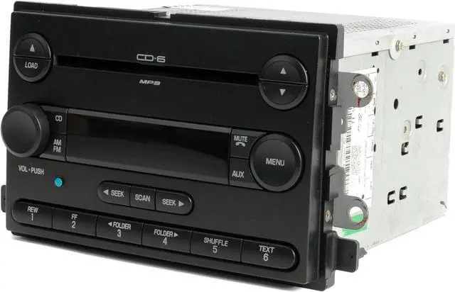 Alt view image 3 of 6 - 2005 Ford F-150 Truck Radio AM FM 6 Disc Player w Bluetooth Music 5L3T-18C815-FJ