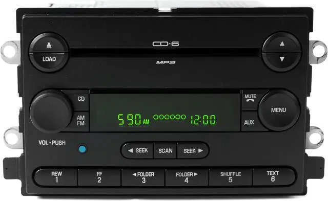 Main image of 2005 Ford F-150 Truck Radio AM FM 6 Disc Player w Bluetooth Music 5L3T-18C815-FJ