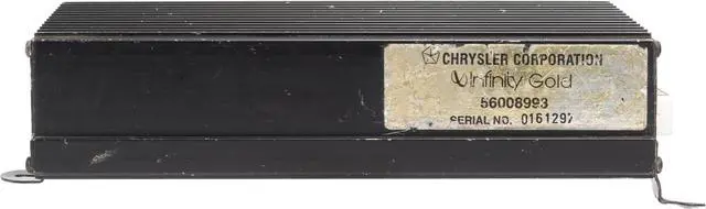 Alt view image 3 of 4 - 1996-1998 Jeep Grand Cherokee Audio Radio System Amplifier Model Number 56008993