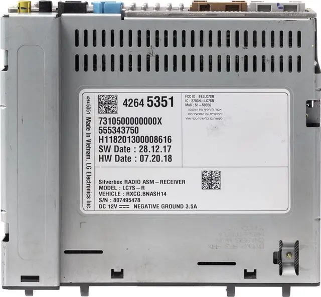 Main image of 2018-2019 GMC Acadia 2019-20 Chevrolet Tahoe AM FM Radio Audio Receiver 42645351