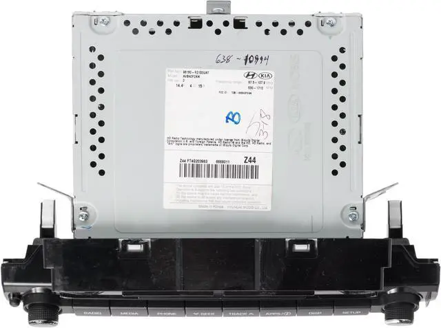 Alt view image 5 of 5 - 2017-2018 Hyundai Elantra AM FM Receiver With 7-in LCD Display 96160-F2100UAT