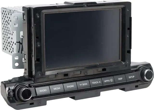 Alt view image 3 of 5 - 2017-2018 Hyundai Elantra AM FM Receiver With 7-in LCD Display 96160-F2100UAT