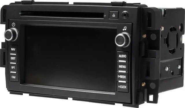 Alt view image 2 of 5 - 2008 Buick Enclave AM FM Radio CD MP3 Player DVD Navigation Aux 25925495 Opt U3R