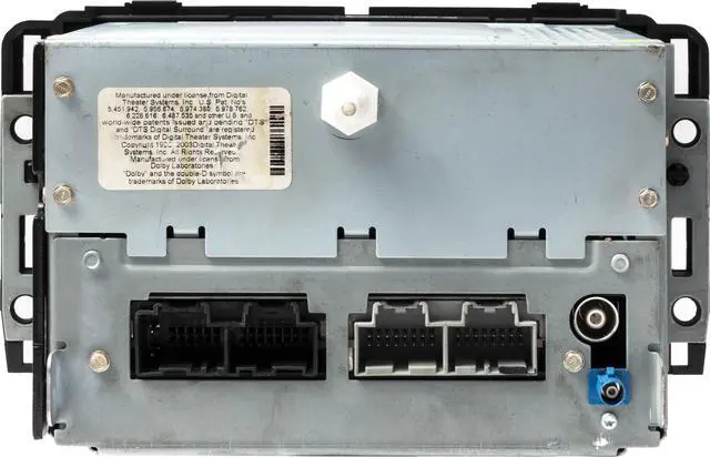 Alt view image 4 of 5 - 2008 Buick Enclave AM FM Radio CD MP3 Player DVD Navigation Aux 25925495 Opt U3R