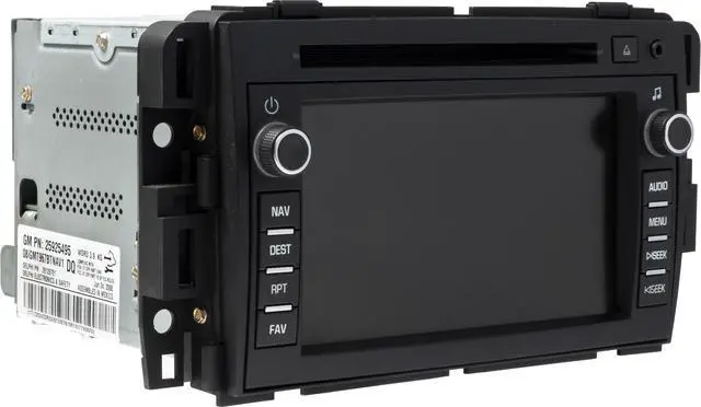 Alt view image 3 of 5 - 2008 Buick Enclave AM FM Radio CD MP3 Player DVD Navigation Aux 25925495 Opt U3R