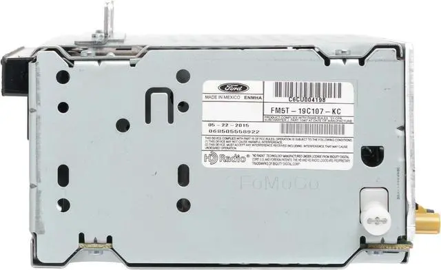 Alt view image 5 of 5 - 2015-2016 Ford Focus AMFM HD-Capable Radio Receiver CD MP3 Player FM5T-19C107-KC