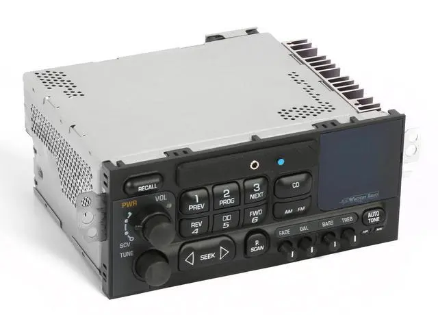 Alt view image 3 of 5 - 1995-05 GMC Chevy Car S10 AM FM w Cassette Controls Radio w Aux & Bluetooth Mod