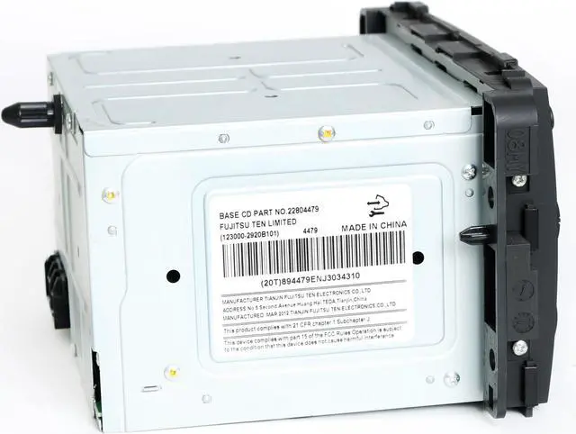 Alt view image 4 of 6 - Chevy Impala 2009-2016 AM FM CD Player Radio w Bluetooth Music 22804479 UNLOCKED