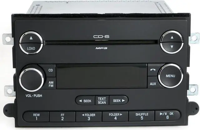 Alt view image 3 of 6 - Mercury Milan 06-09 Radio AM FM 6 Disc CD Bluetooth Music 9E51-18C815-AA Chrome