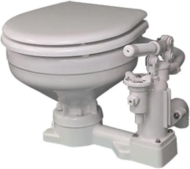 Alt view image 3 of 7 - RARITAN ENGINEERING RARITAN PH SUPERFLUSH TOILET WITH SOFT-CLOSE LID P101
