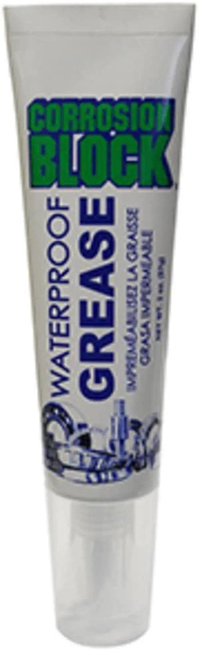 Alt view image 3 of 4 - Corrosion Block High Performance Waterproof Grease - 2oz Tube - Non-Hazmat, Non-Flammable & Non-Toxic