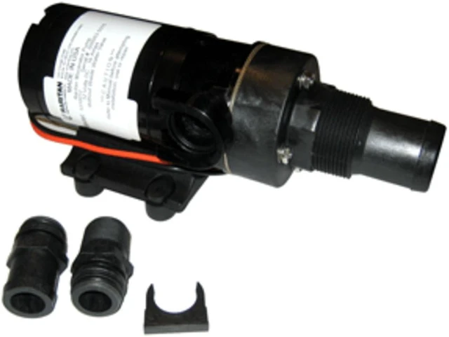 Alt view image 3 of 7 - RARITAN ENGINEERING RARITAN MACERATOR PUMP 12VDC W/ BARB ADAPTER 5310012