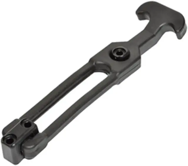 Alt view image 4 of 7 - Southco T-Handle Latch w/Keeper - Pull Draw Front Mount Black Flexible Rubber