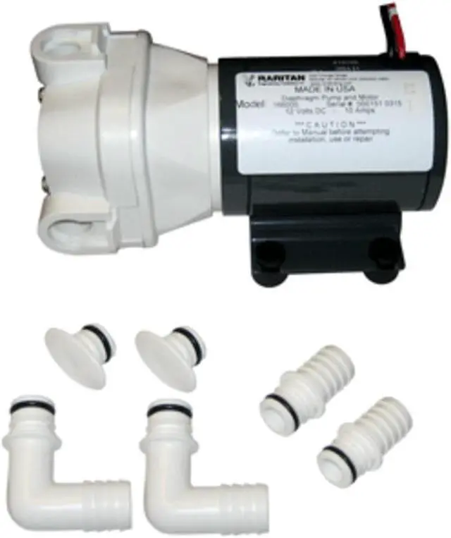 Alt view image 3 of 6 - Raritan Diaphragm Intake Pump - 12VDC