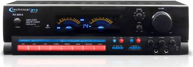 Technical Pro Rx505bt Technical Pro RX505BT Multi-Purpose Digital Spectrum BT Audio Receiver ...