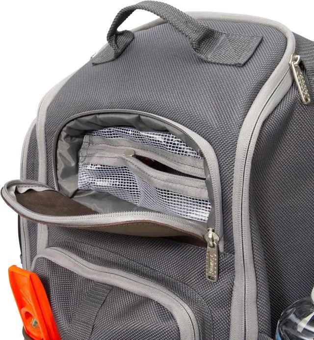 Alt view image 6 of 14 - Estwing 94759 20-Inch Hard Bottom Tool Backpack