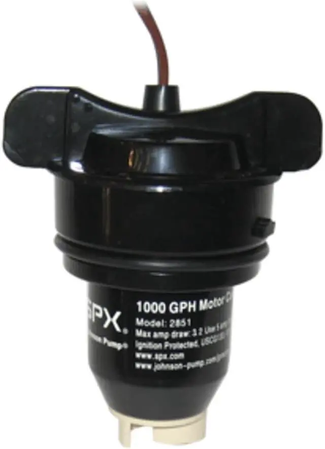 Alt view image 4 of 8 - JOHNSON PUMP 1000 GPH MOTOR CARTRIDGE ONLY