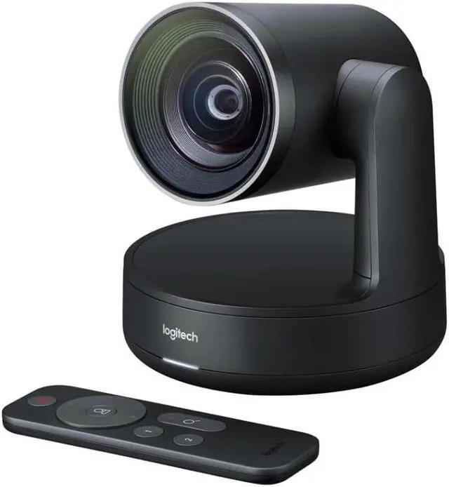 Alt view image 13 of 20 - Logitech Video Conferencing Camera - 13 Megapixel - 60 Fps - Matte Black Slate Gray - Usb 3.0