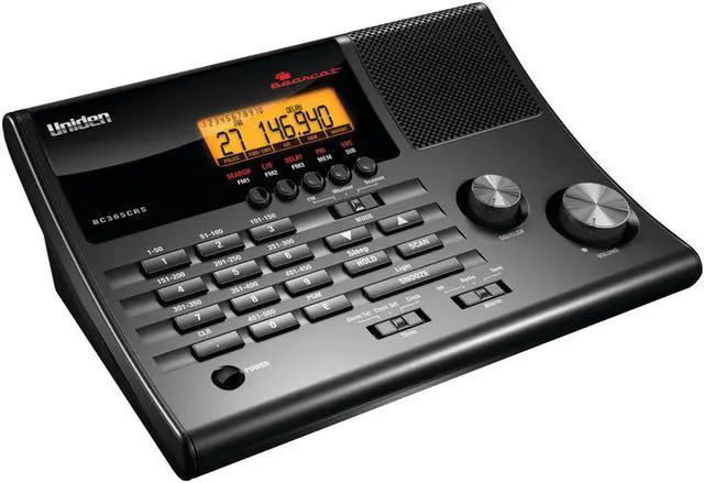 Alt view image 11 of 20 - Uniden BC365CRS FM Radio Scanner w/ LCD Display, Clock/Alarm, Weather Alert & Supports 500-Channel