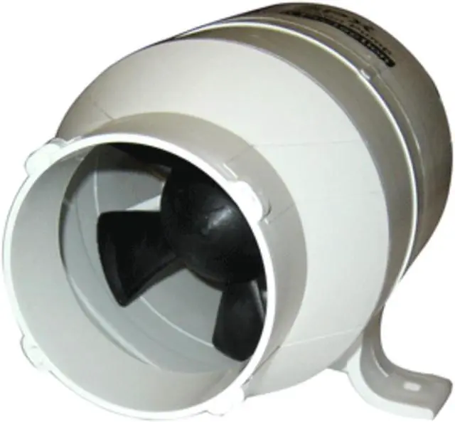 Alt view image 3 of 4 - JOHNSON PUMP 3 IN-LINE BLOWER 158 CFM 12V