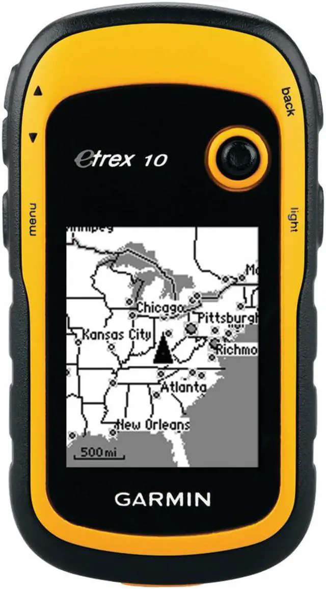 Alt view image 8 of 11 - Garmin eTrex 10 Rugged Handheld GPS Receiver (010-00970-00)