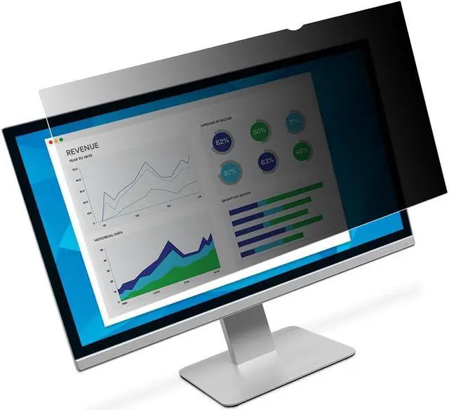 Main image of 3M Privacy Filter for 27" Widescreen Monitor (16:10) (PF270W1B) Black