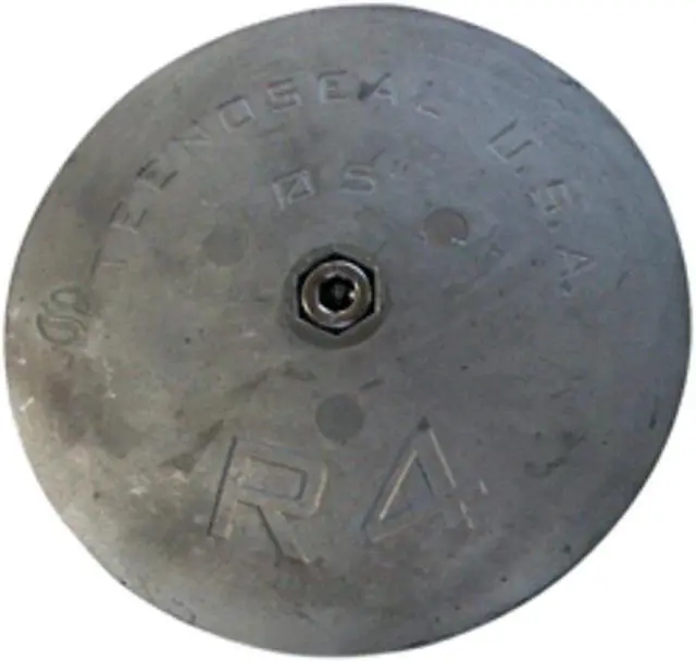Alt view image 3 of 5 - Tecnoseal R4 Rudder Anode - Zinc - 5" Diameter
